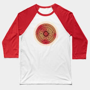 Delightful Mandala Baseball T-Shirt